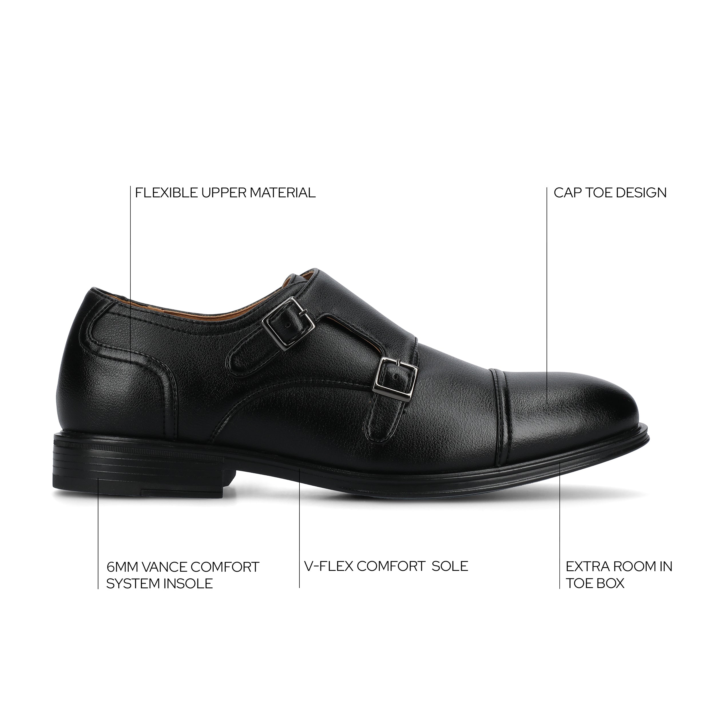 Dillon Monk Strap Dress Shoe