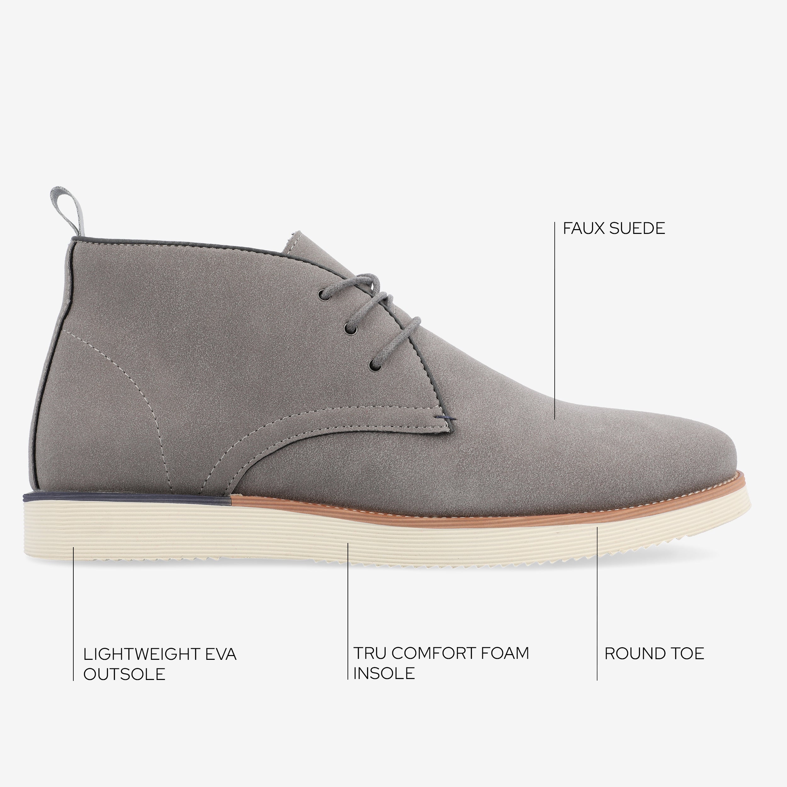 Jimmy Plain Toe Chukka Boot