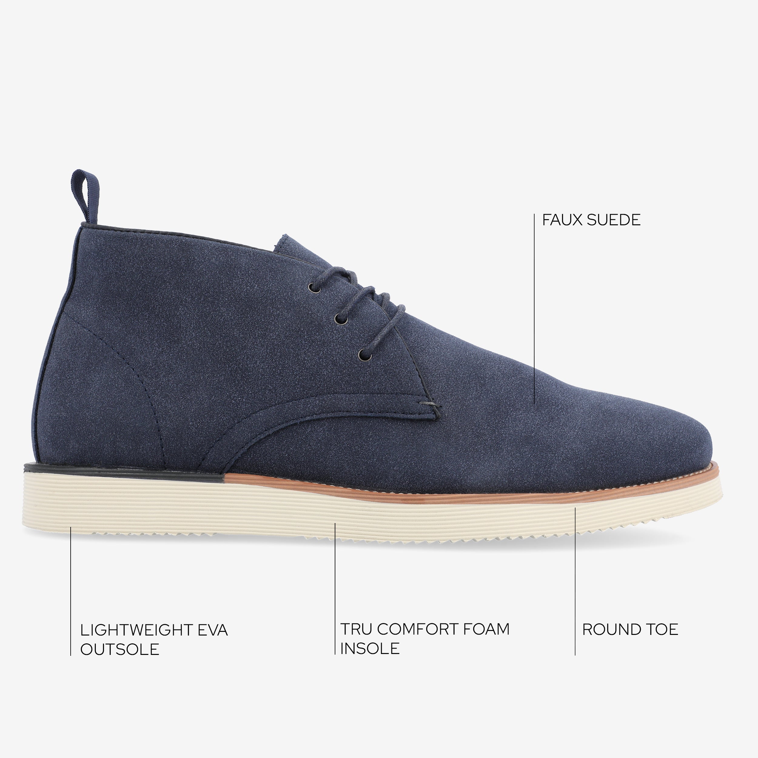 Jimmy Plain Toe Chukka Boot