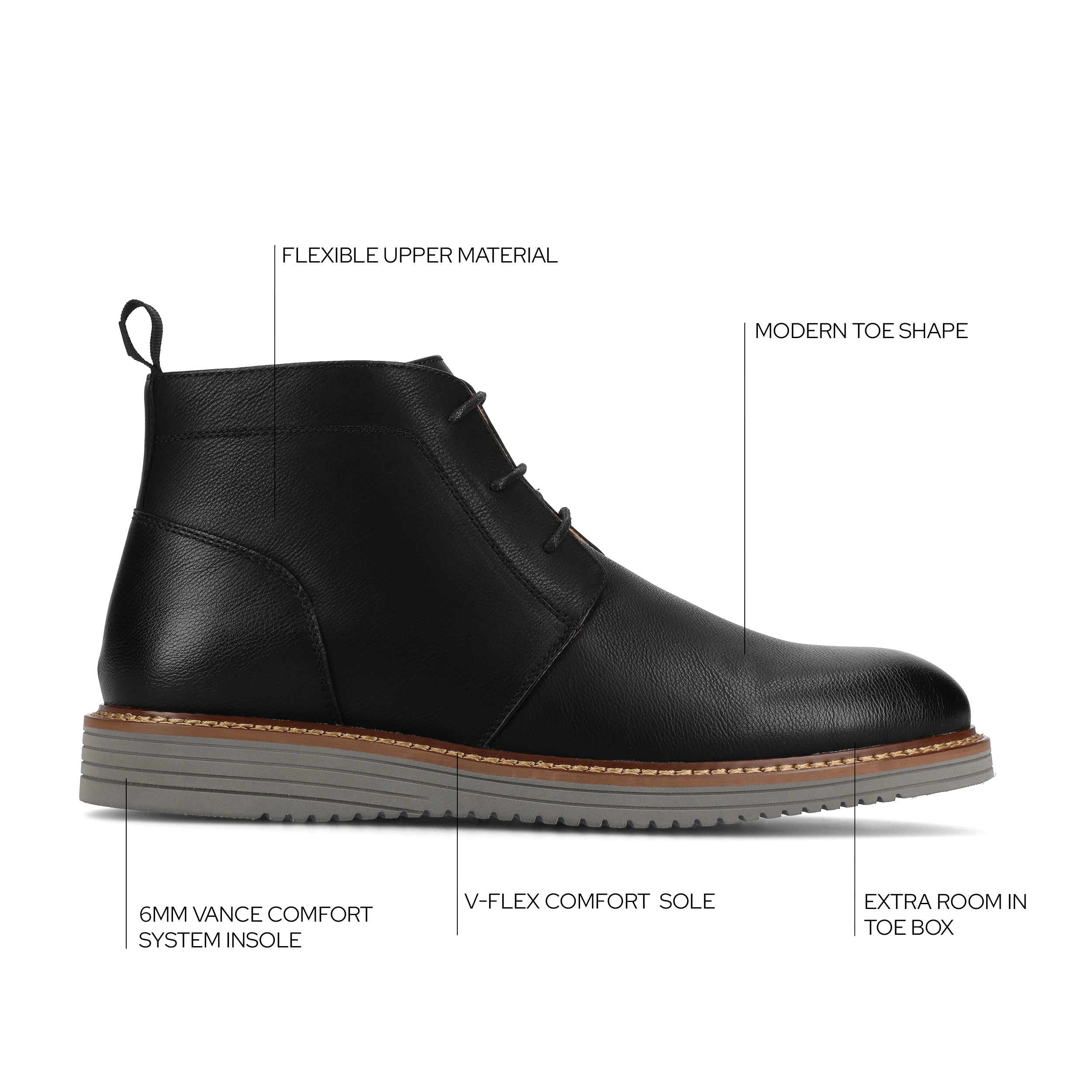 Stratton Flexible Chukka Boot