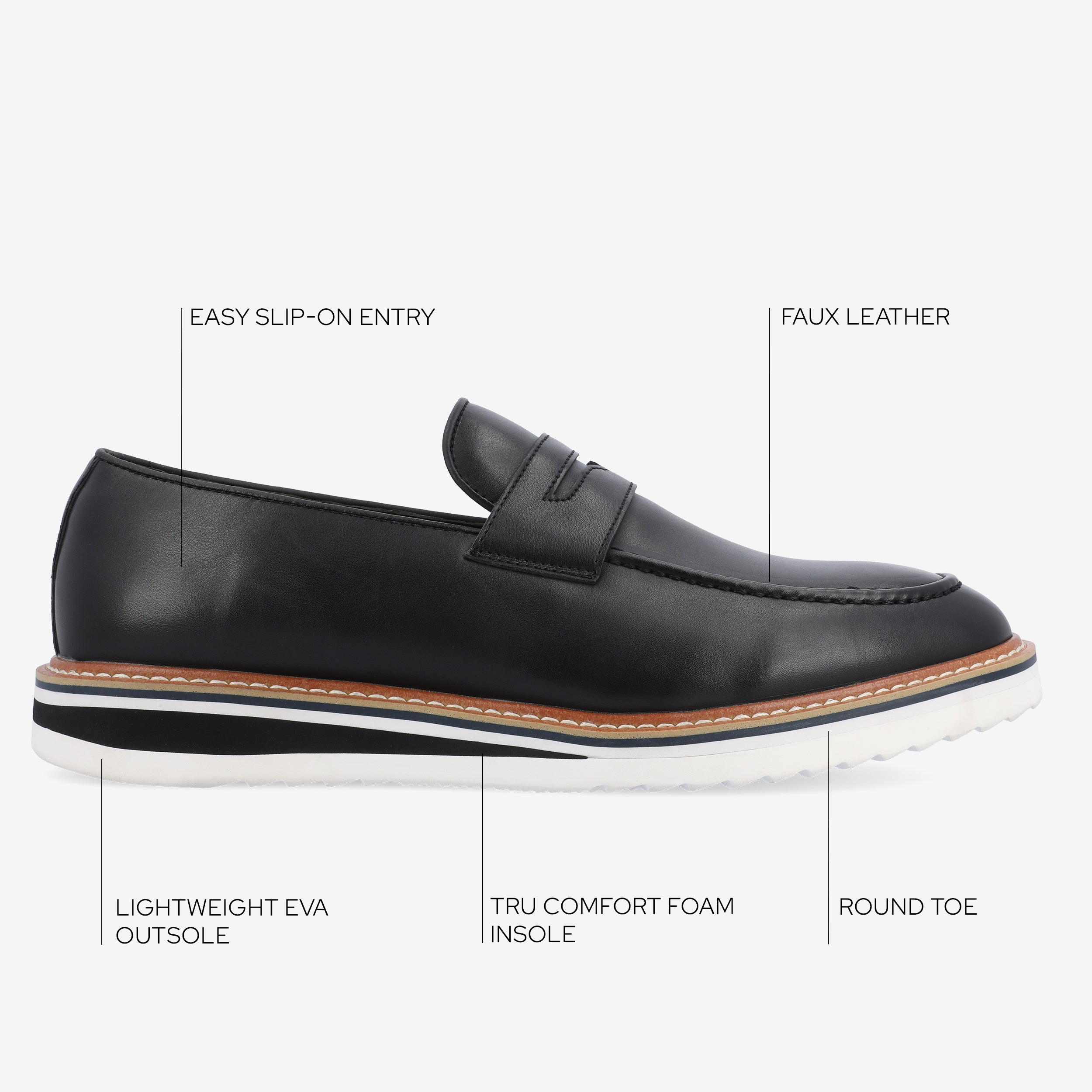 Albert Slip-on Penny Loafer