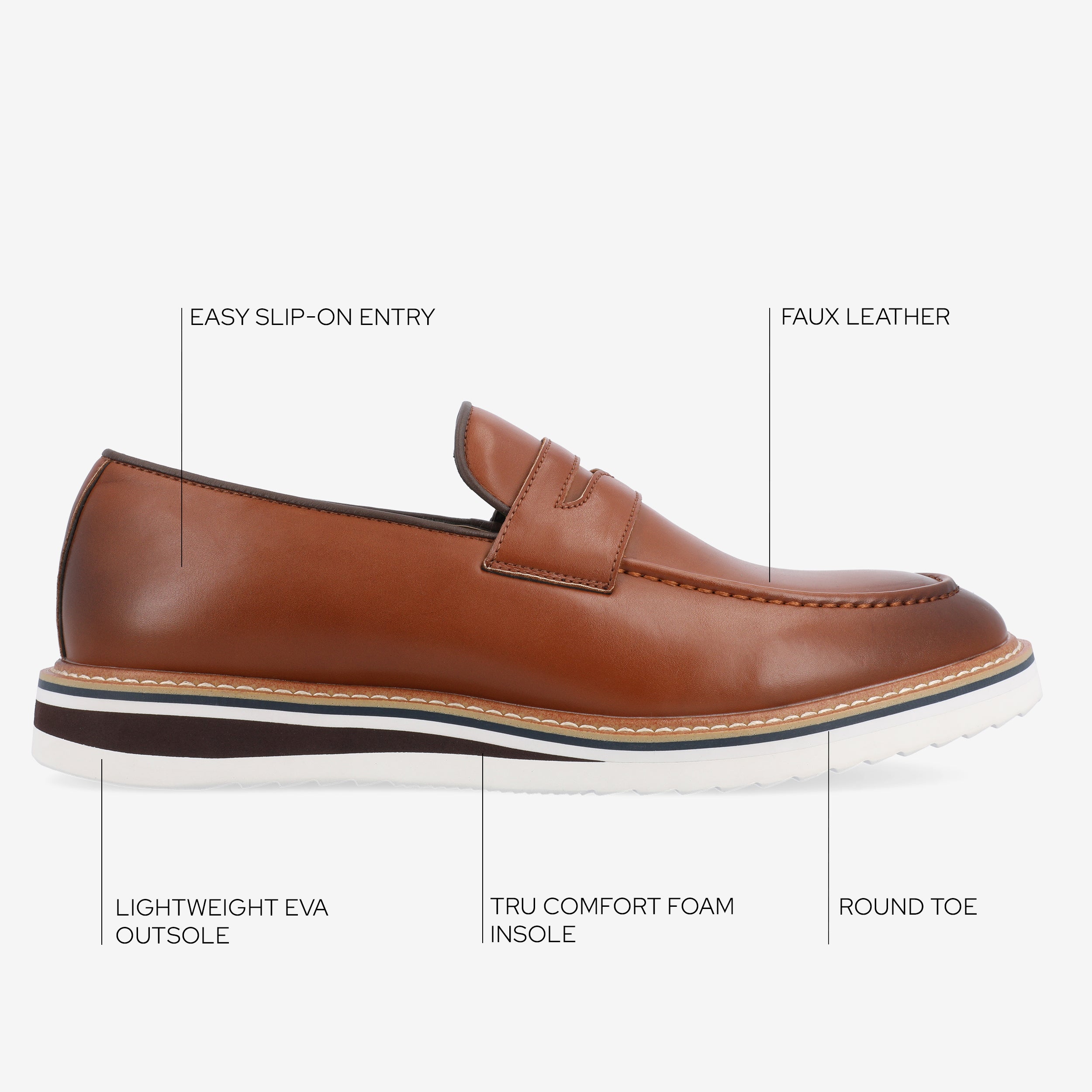 Albert Slip-on Penny Loafer