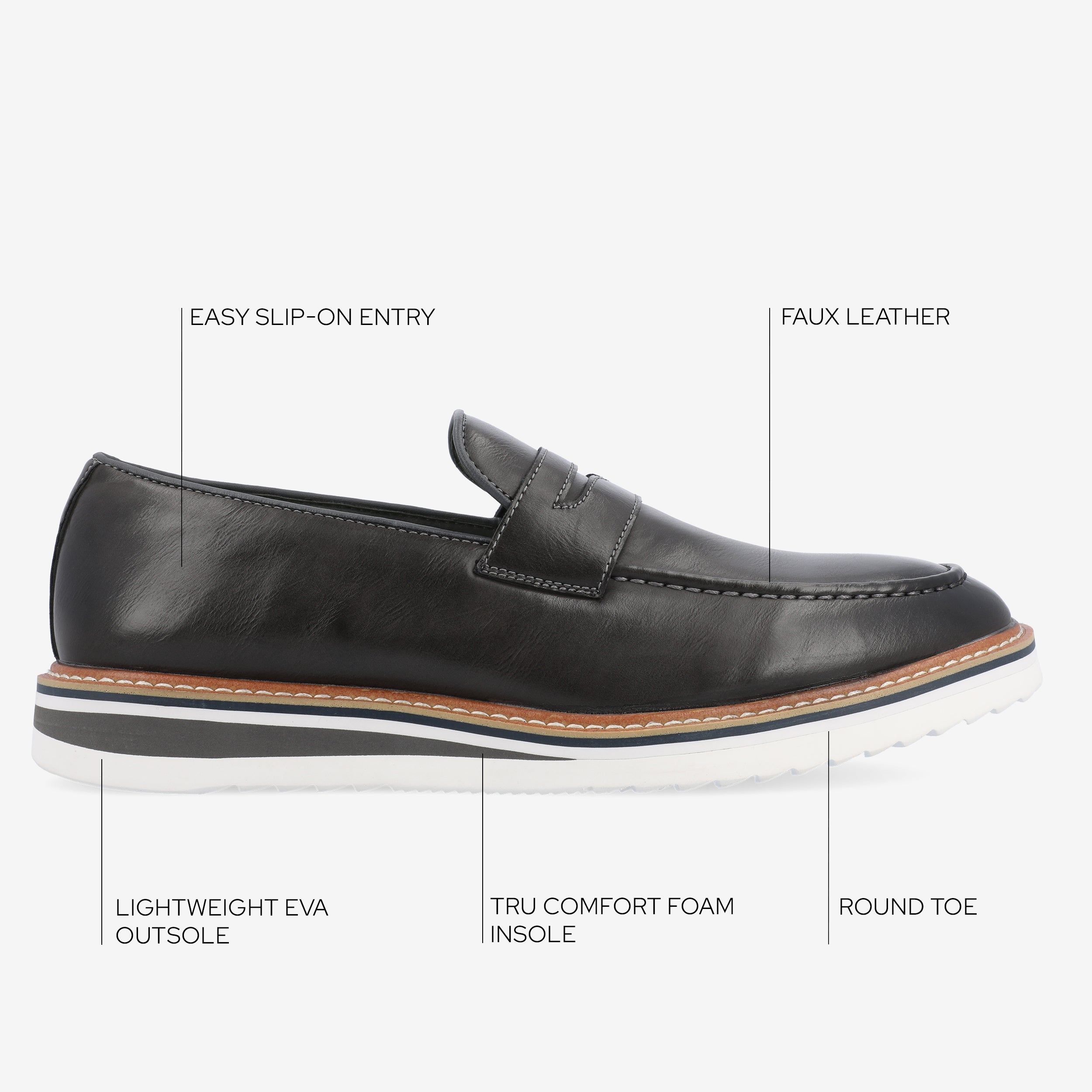 Albert Slip-on Penny Loafer