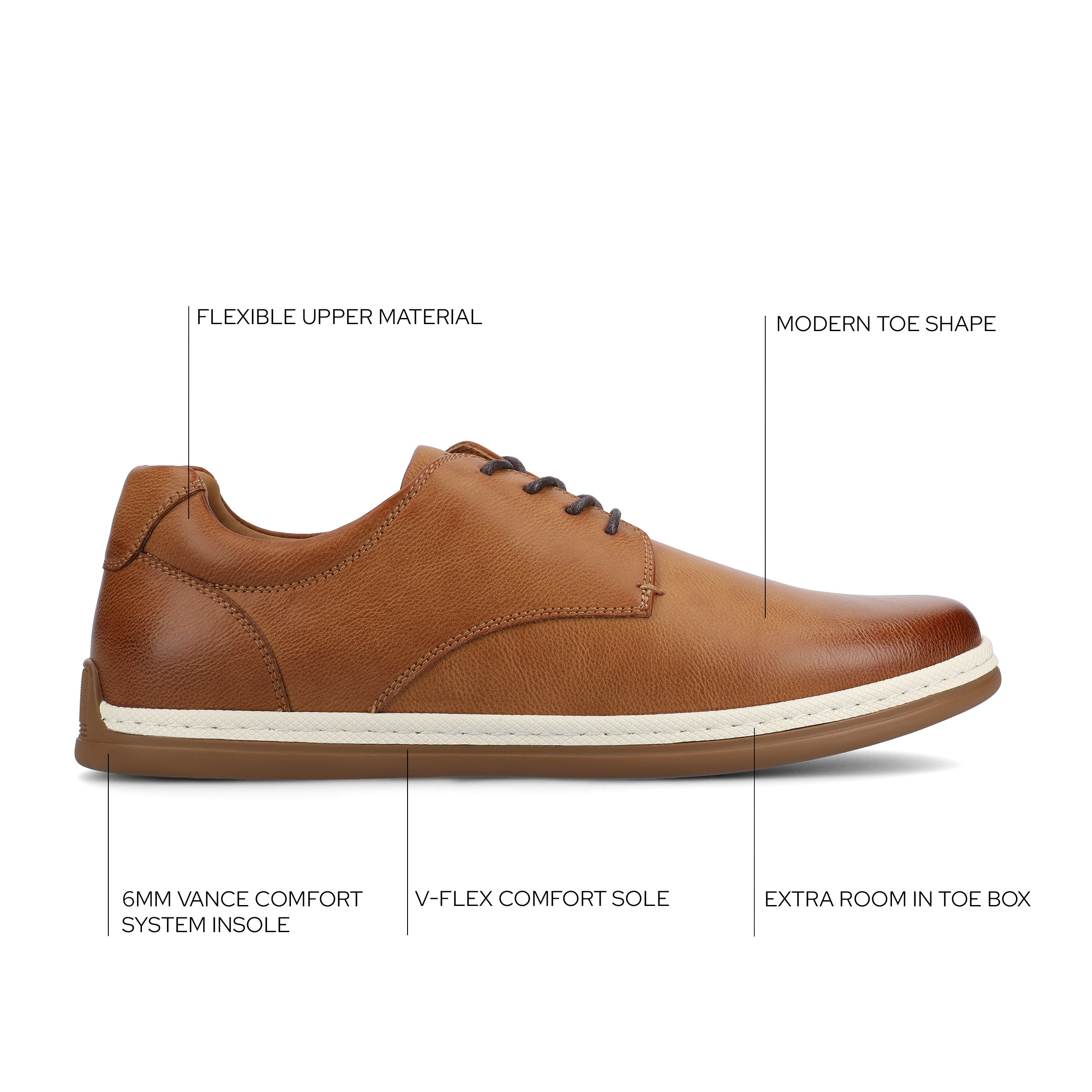 Brodrick Flexible Lace-up Sneaker