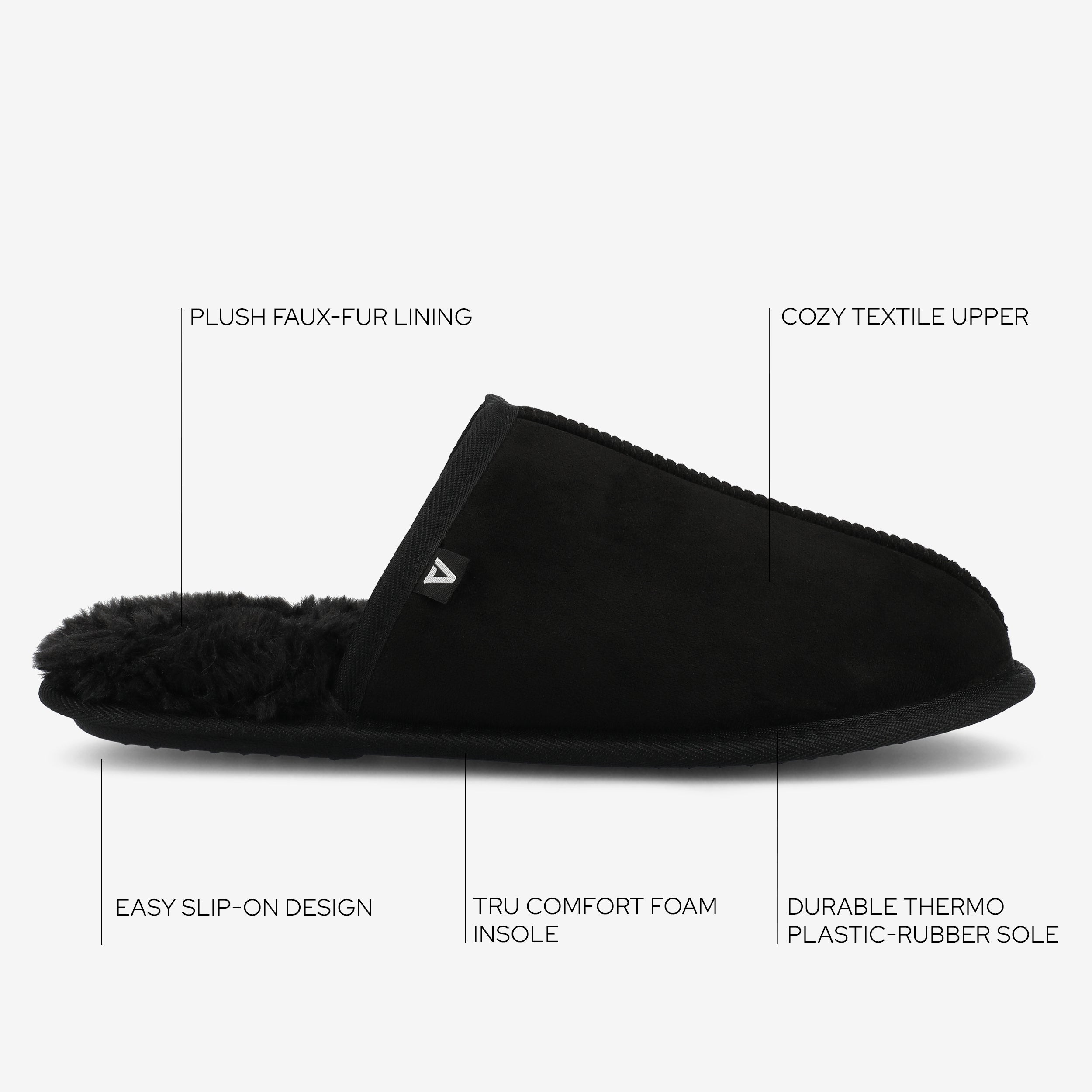 Duncan Shearling Scuff Slipper