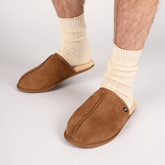 Duncan Shearling Scuff Slipper