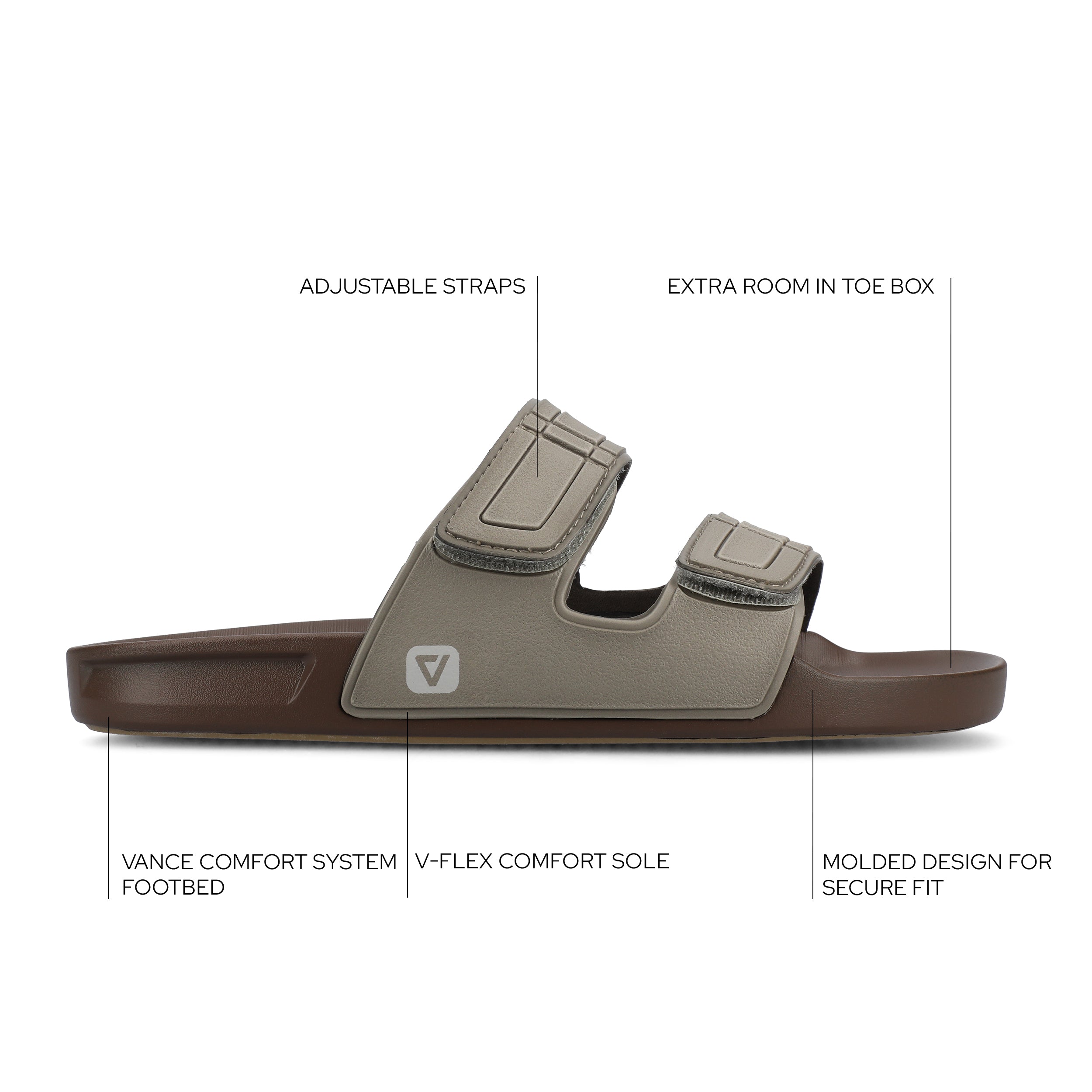 Mario Slide-in Sandal