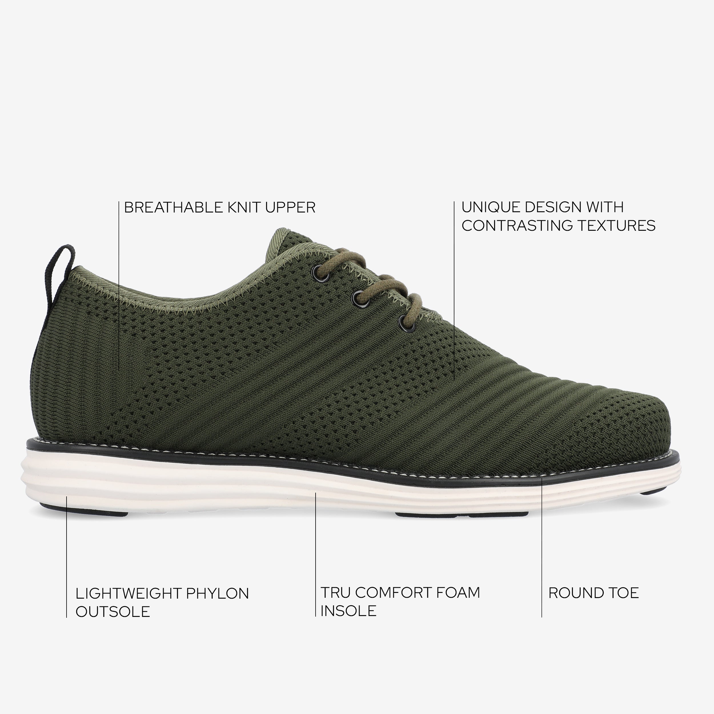 Novak Wide Width Knit Dress Shoe