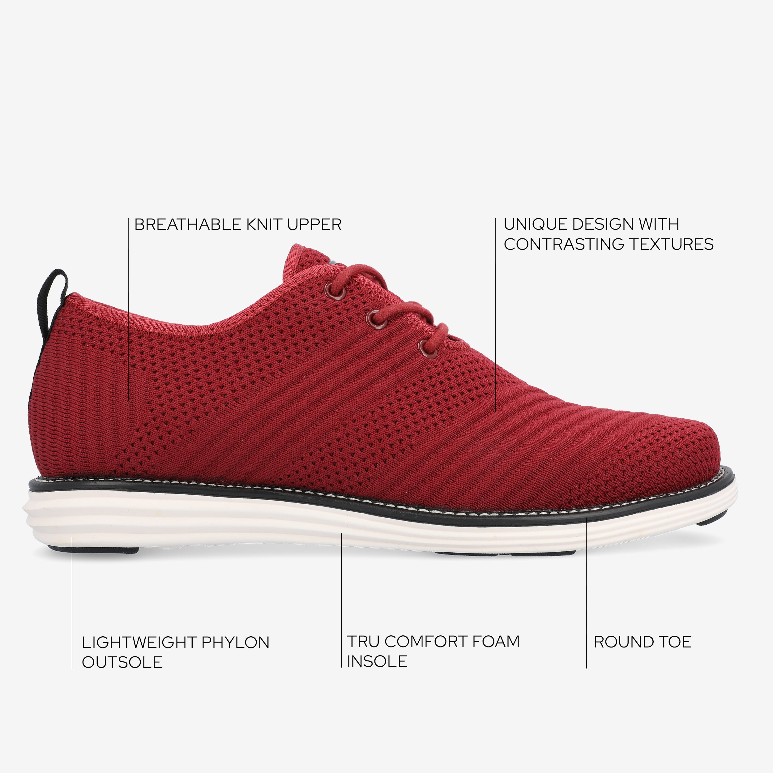 Novak Wide Width Knit Dress Shoe