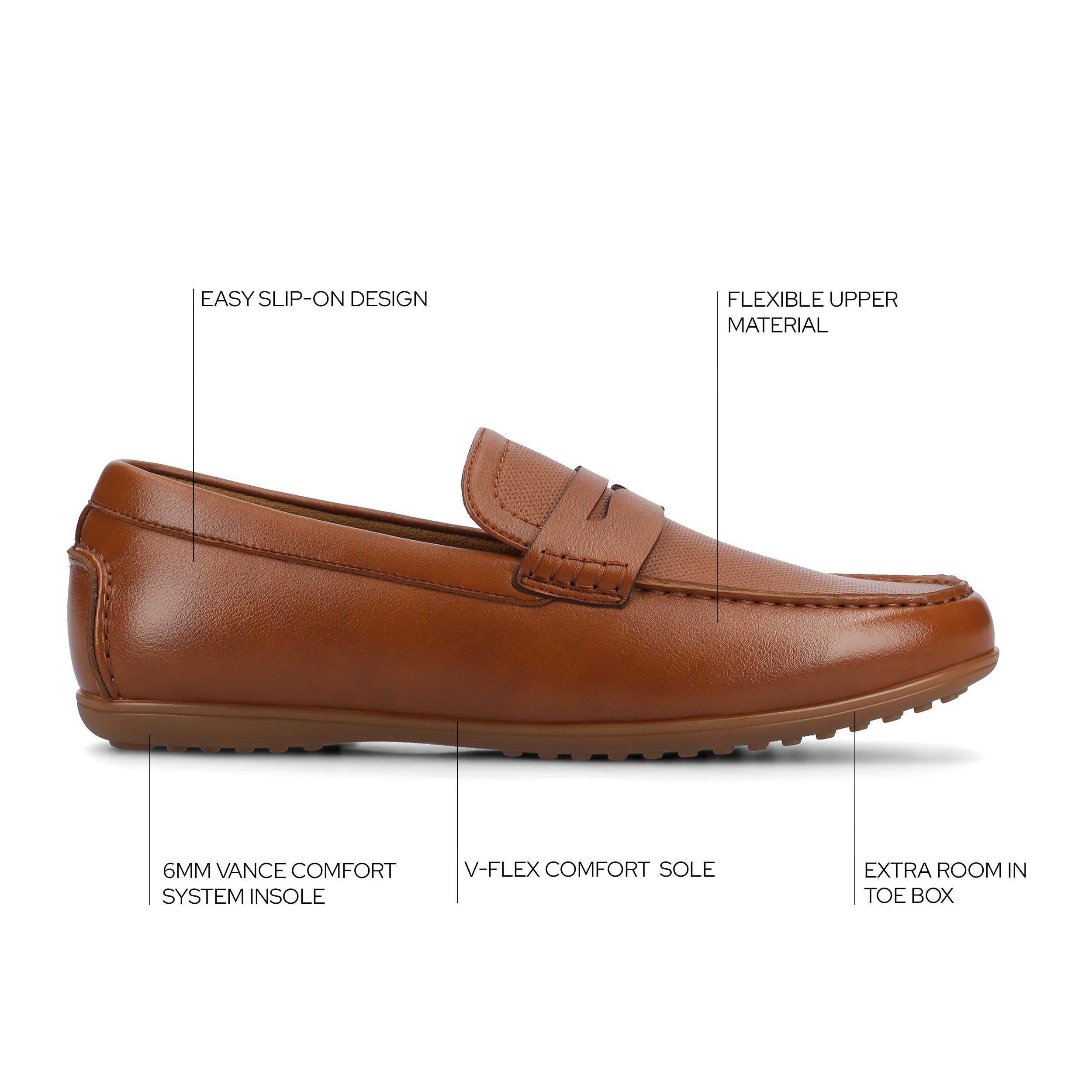 Yates Driving Penny Loafer